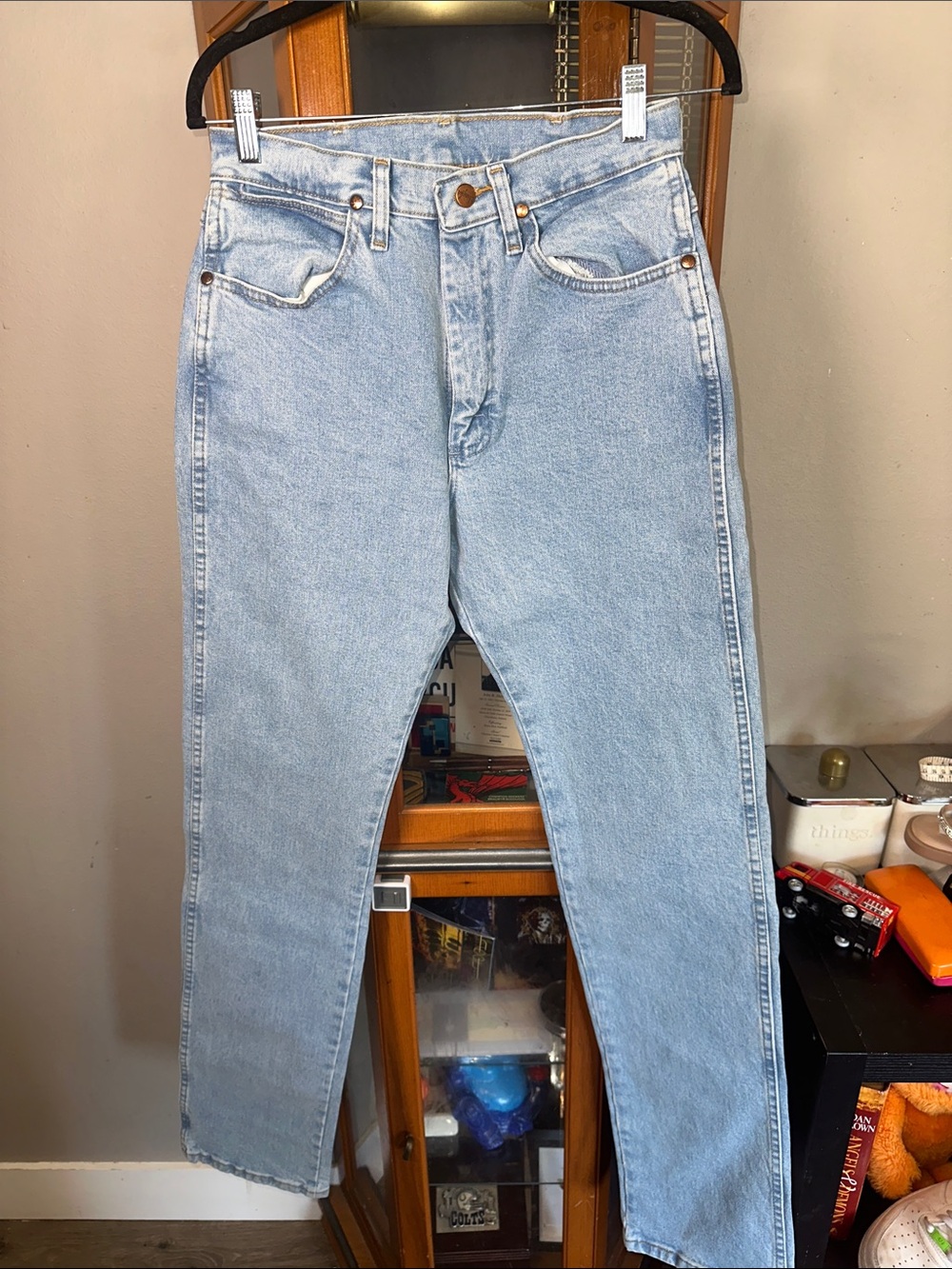 Wrangler Light Blue Straight Jeans